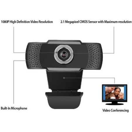 Adesso 1080P Auto Focus Webcam W Mic CyberTrackH4